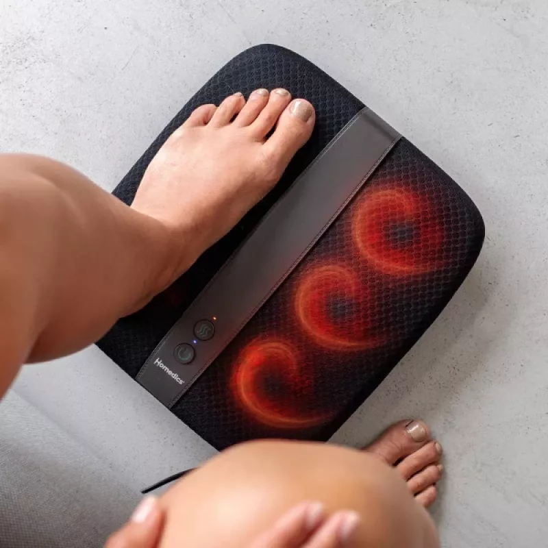 Kāju masieris HoMedics FM-TS12H-EU Shiatsu Deluxe ar sildīšanu un mīcīšanu