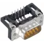 Vadu savienotājs Harting 09 65 362 6812 Melns Sudrabs