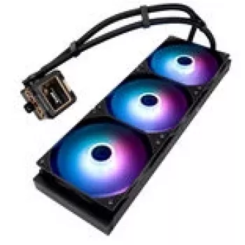 CPU dzesētājs Thermalright Frozen Warframe 420 BLACK ARGB — 140mm ARGB ventilatori, 420mm radiators
