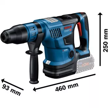 Bosch GBH 18V-36 C Professional bezvadu perforators 500 RPM SDS Max 5.1 kg zils, melns