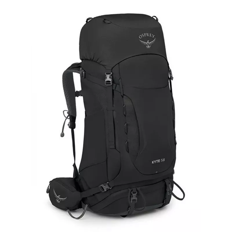 Osprey Kyte 58 sieviešu pārgājienu mugursoma M/L Melna