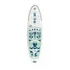 FunWater SUPFW05D Tiki (zaļš) piepūšamais SUP dēlis