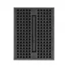 DELOCK 18317 — Bezlodēšanas prototipēšanas plate (breadboard), 36×46×10 mm, melna