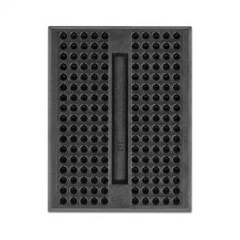 DELOCK 18317 — Bezlodēšanas prototipēšanas plate (breadboard), 36×46×10 mm, melna