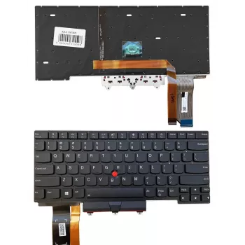 Lenovo KB315598 – nomaiņas tastatūra ThinkPad E14 (US, fona apgaismojums, TrackPoint)