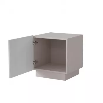Naktsgaldiņu komplekts Cama meble LIVERTI 2 gab., 45×42×47 cm, smilškrāsas, MDF un skaidu plātne