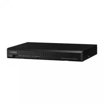 i-PRO WJ-NU300KG Tīkla video ierakstītājs, 16 kameru kanāli, 8x 100Mbps (PoE), 1x 1000Mbps