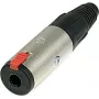 Neutrik NTR-NJ3FC6 ligzda, 6.35 mm stereo, šasijas montāža