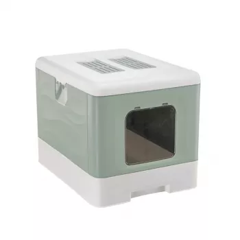 FERPLAST Sahara Green kaķu tualetes kaste - 52 x 39 x 40 cm