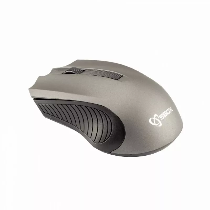 Sbox WM-373G Bezvadu pele pelēka