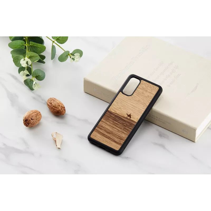 Viedtālruņa maciņš man and wood Galaxy S20 Terra Black – aizsargmaciņš Samsung Galaxy S20