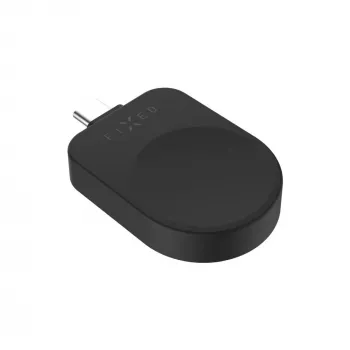 Fiksēts USB-C lādētāja adapteris Samsung Galaxy Watch FIXDW-SAP-BK Melns