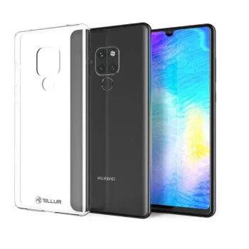 Caurspīdīgs silikona vāciņš Tellur Huawei Mate 20 — plāns aizsargmaciņš