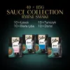 SHEBA Sauce Collection Zivju garšu komplekts - slapjā barība kaķiem - 40x85 g