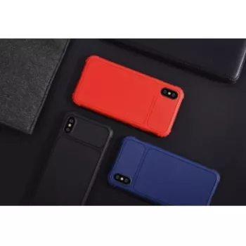 Aizsargmaciņš Devia Shark1 iPhone XS Max (6.5 inch) — sarkans
