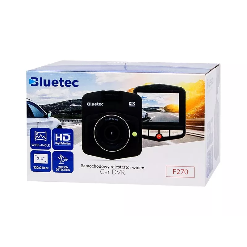 Blow BLACKBOX DVR F270 videoreģistrators (78-556#), 1920x1080, miniUSB