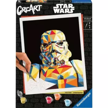 Gleznošanas komplekts CreArt Star Wars - Stormtrooper