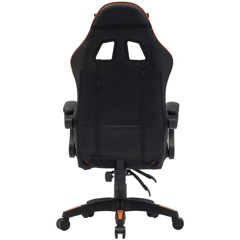 Spēļu krēsls CANYON Core SGCH2 Melns Oranžs – ergonomisks dizains, regulējams augstums