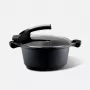 Katliņš Pensofal Saxum 24 cm ar stikla vāku