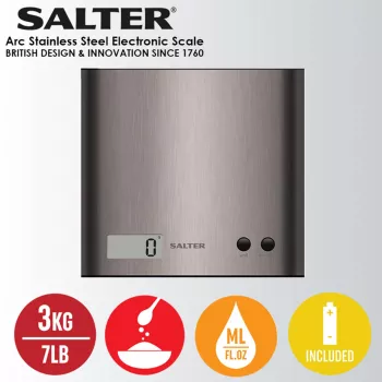 Virtuves svari Salter 1087 SSDRCEU16 Pro Sudrabs