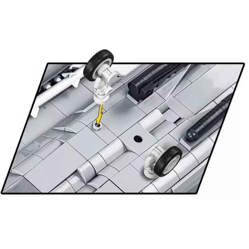 Cobi Būvbloķēšanas komplekts Boeing F-15EX Eagle II modelis COIB-5900, kolekcionējams mēroga konstruktors