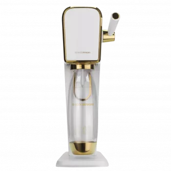 SodaStream Carbonator Gold White 1L Plastmasas Pudele 60L Jauda