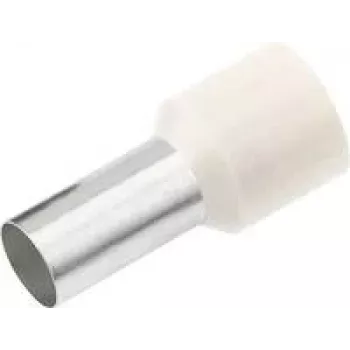Cimco 187107 Ferrule 0.5 mm² Daļēji Izolēts Balts 100 gab. (187107)