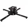 Griestu projektora stiprinājums B-TECH BT899-XL — griestu montāža, 25 kg ietilpība, melns