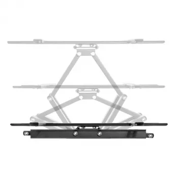 Manhattan āra TV un monitoru stiprinājums (pilna kustība), 37–65 collu ekrāniem, VESA 200x200–600x400 mm, līdz 50 kg, laikapstākļiem izturīgs