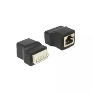 Adapteris no RJ45 uz spaiļu bloku DELOCK 65527