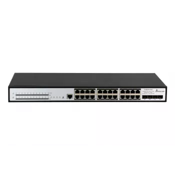 Pārvaldāms slēdzis Extralink Chiron Pro 24x RJ45 1000Mb/s PoE 4x SFP+ L3 370W