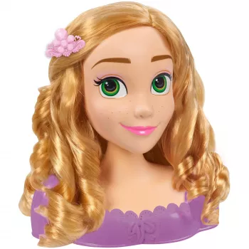 Disney Princess - Rapunzel Stilēšanas galva, grimēšanas un frizūru galva