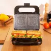 Cecotec Sandwich Maker Rock’nToast 4in1 1000 W 4 plāksnes Melns
