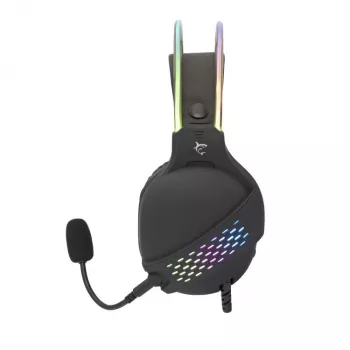 White Shark GH-2140 Ox Black – spēļu austiņas ar RGB apgaismojumu