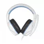 Steelplay HP44 vadu spēļu austiņas, baltā/zilā krāsā, PS5
