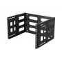 Sienas 19 collu statīvs LANBERG 6U, dziļums 497x400/240 mm, modelis FB01-5406-10B