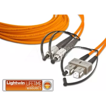 Lightwin LDP-50 FC-SC 10.0 optiskā šķiedra 10 m oranža (LDP-50 FC-SC 10.0)