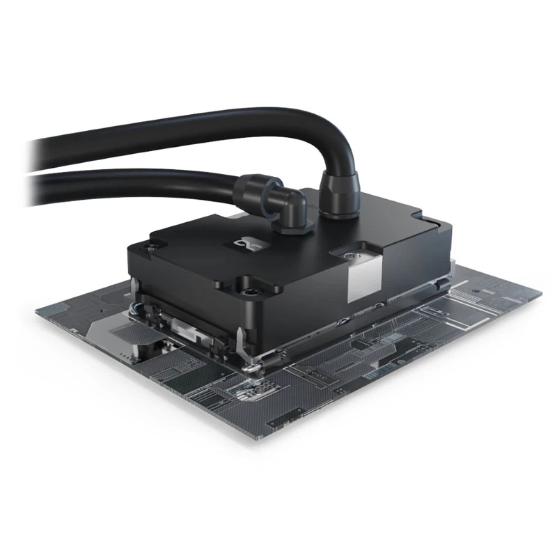 CPU dzesēšanas risinājums Alphacool ES Jet LGA 4677 / LGA 6096, 2U formfaktors
