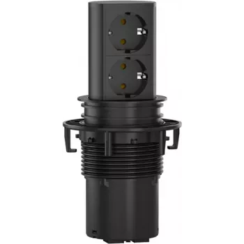 Pagarinātājs Bachmann ELEVATOR 928.0024 ar 2x CEE 7/3 kontaktligzdām