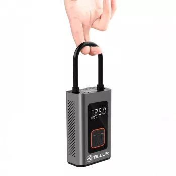 Pārnēsājams gaisa kompresors Tellur TLL158571 12V 150 PSI autoriepām un piepūšamajiem priekšmetiem