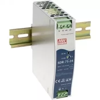 Barošanas bloks MEAN WELL SDR-75-12 76W Metāla