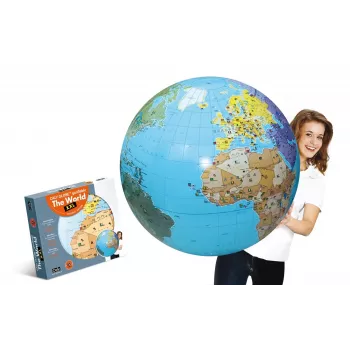 Ball Caly Globe 85 cm - Pasaules karte