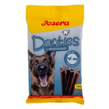 JOSERA Denties Poultry with blueberries – Suņu našķis – 180g