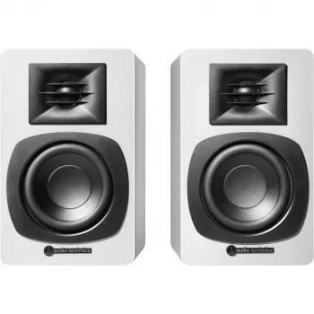 Audio-Technica AT-SP3X 2-virzienu aktīvie skaļruņi 30 W, balti, 2.0 kanāli, 55–20000 Hz