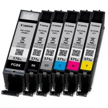 Canon CLI-571GY XL tintas kasetne 1 gab. Oriģināla Augstas (XL) ietilpības Pelēka