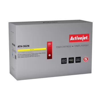 Activejet ATH-362N Toner (aizstāj HP 508A HP508A CF362A; Supreme; 5000 lapas; dzeltens)
