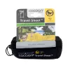 Cocoon TravelSheet Taisnstūra gulēšanas palags Zīda Pelēks