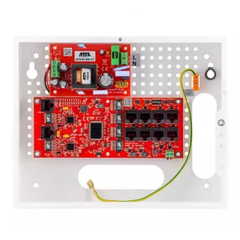 Tīkla slēdzis ATTE IP-8-20-E 8 IP kamerām ar 20W barošanas bloku