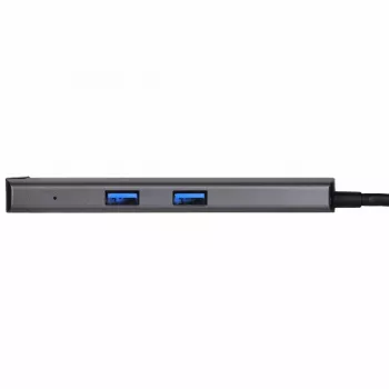 UNITEK H1112F 6-in-1 USB-C centrmezgls ar HDMI, Gigabit Ethernet un PD