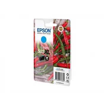 Epson 503XL oriģinālā augstas ietilpības ciāna tintes kasetne (1 gab.)